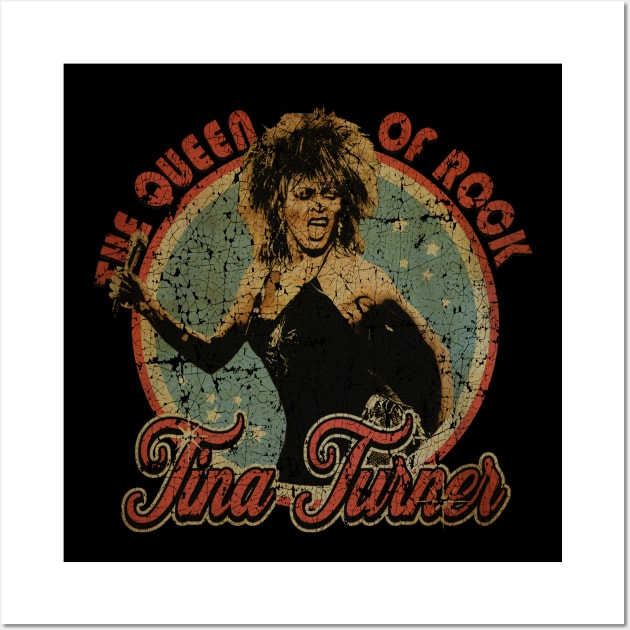 Vintage Tina Turner // Queen Of Rock Wall Art by Otis Prank Calls